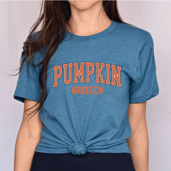 Pumpkin Season Shirt Comfort Colors Fall Season Tee Thanksgiving Pumpkin Shirt