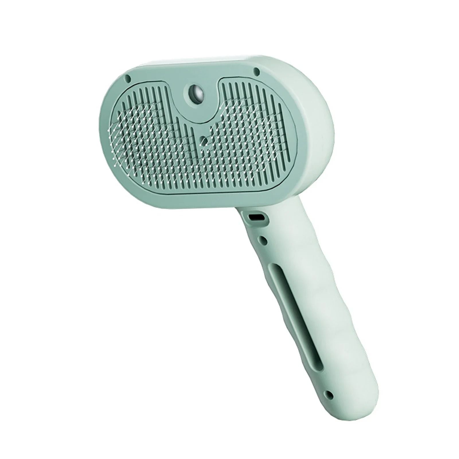 Steam Spray Dog Grooming Brush with Gentle Massage and De Shedding Care