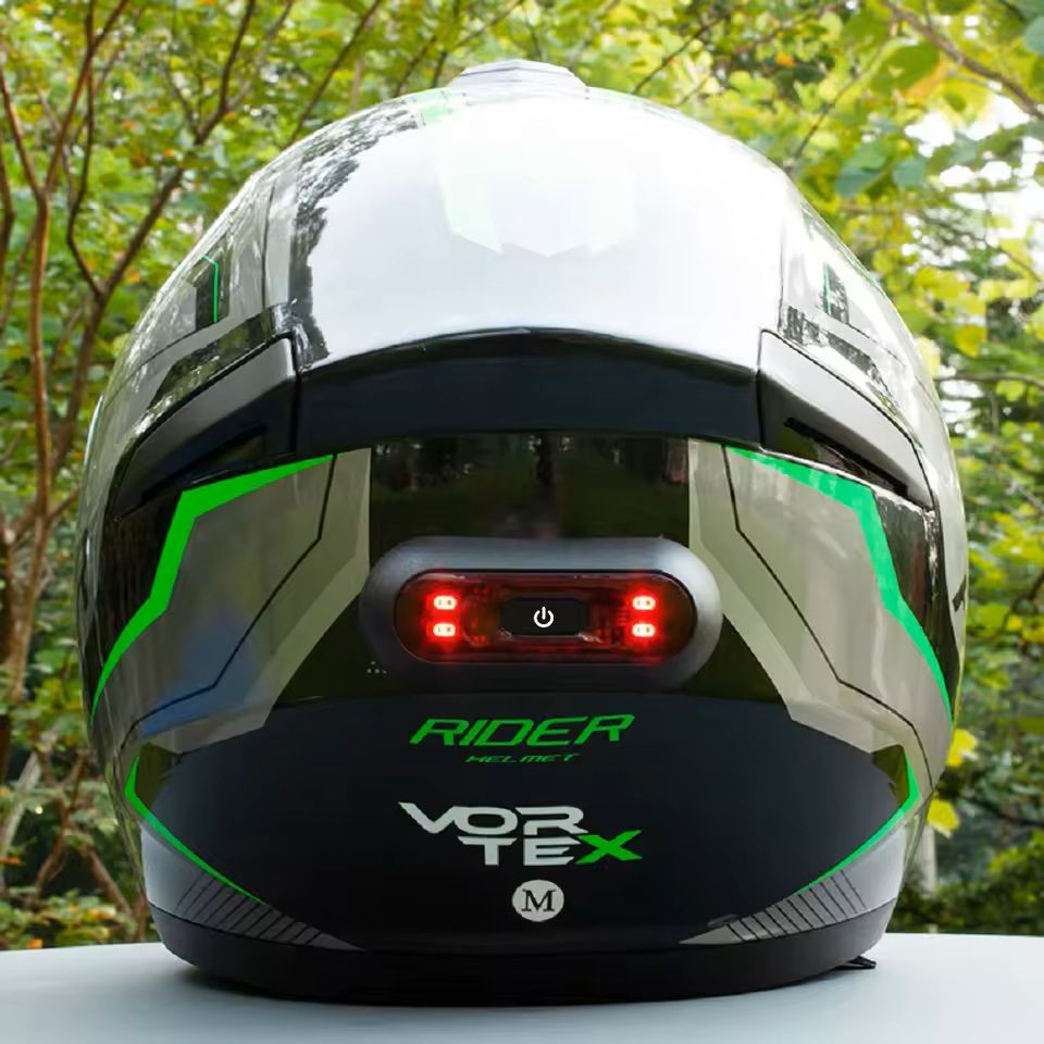 Rechargeable Helmet LED Taillight Waterproof Safety Signal Lamp