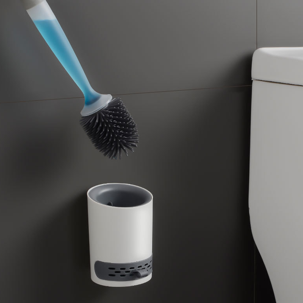 Toilet Brush With Detergent Dispenser