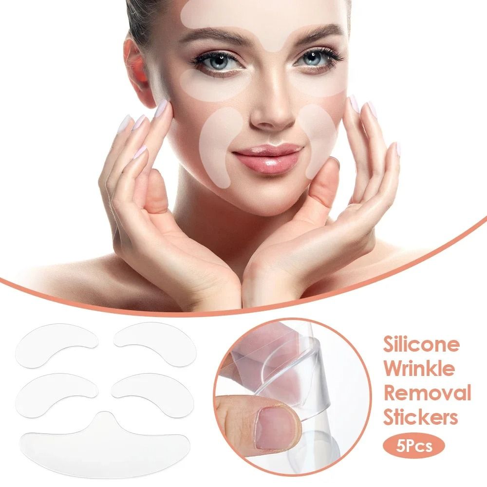 Derma-Align Five-Zone Recovery System – Premium 5-Piece Reusable Silicone Anti-Wrinkle Set