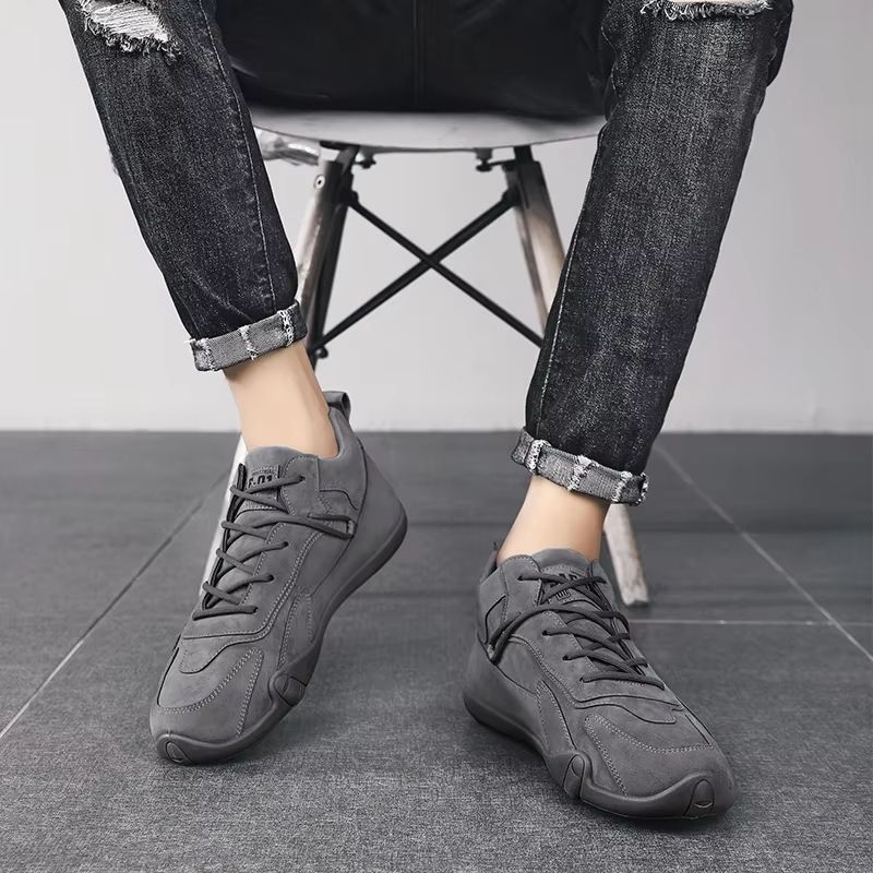 Men's Casual Non-Slip Ankle Boots 2025 Lace-Up Sneakers
