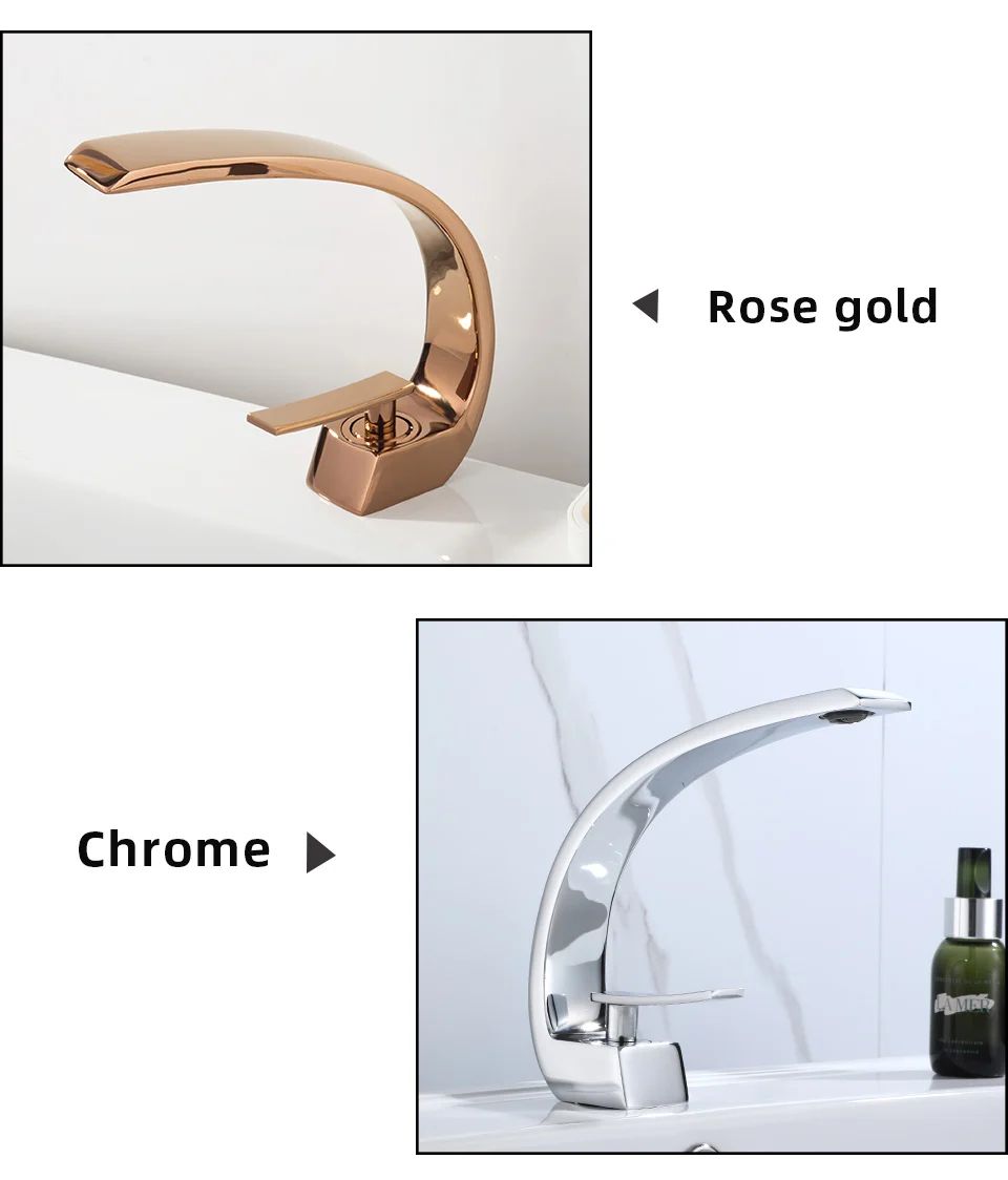 Modern Waterfall Basin Faucet