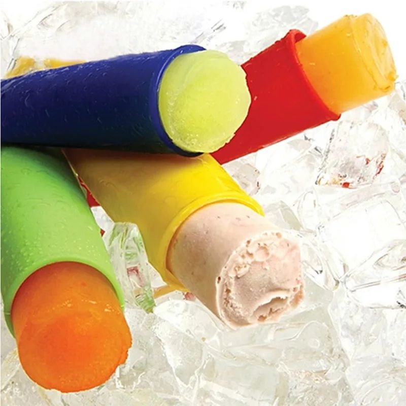 5-Piece Silicone Popsicle Maker Set