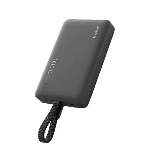 CUKTECH WPB100L Magnetic Power Bank 10000mAh with Built-In Cable and 7.5W Wireless Charging