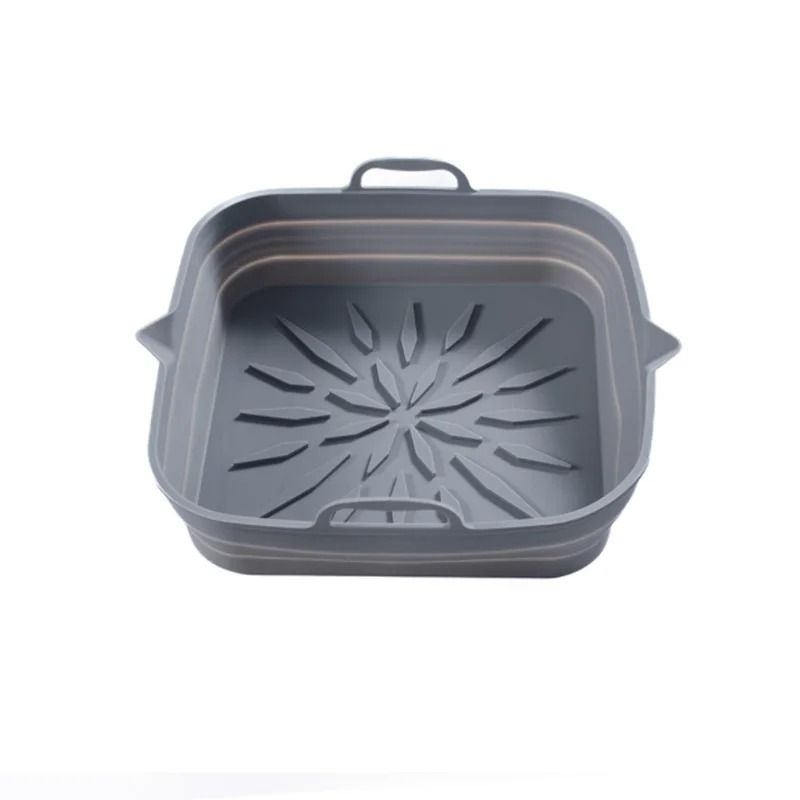 Silicone Square Air Fryer Liner Reusable Baking Tray and Basket Insert