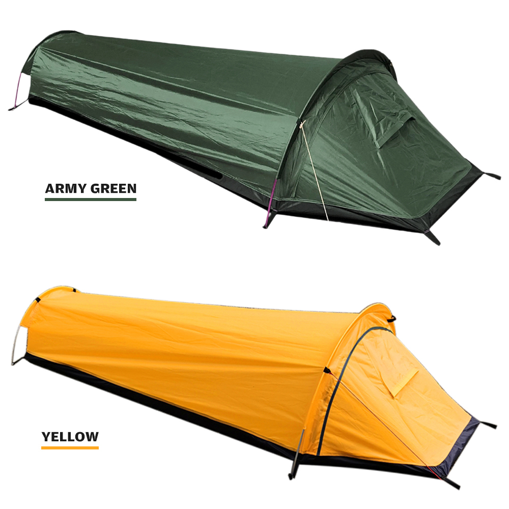 Waterproof Single Person Backpacking Tent Lightweight Outdoor Hiking & Camping Tent for All-Season Adventures