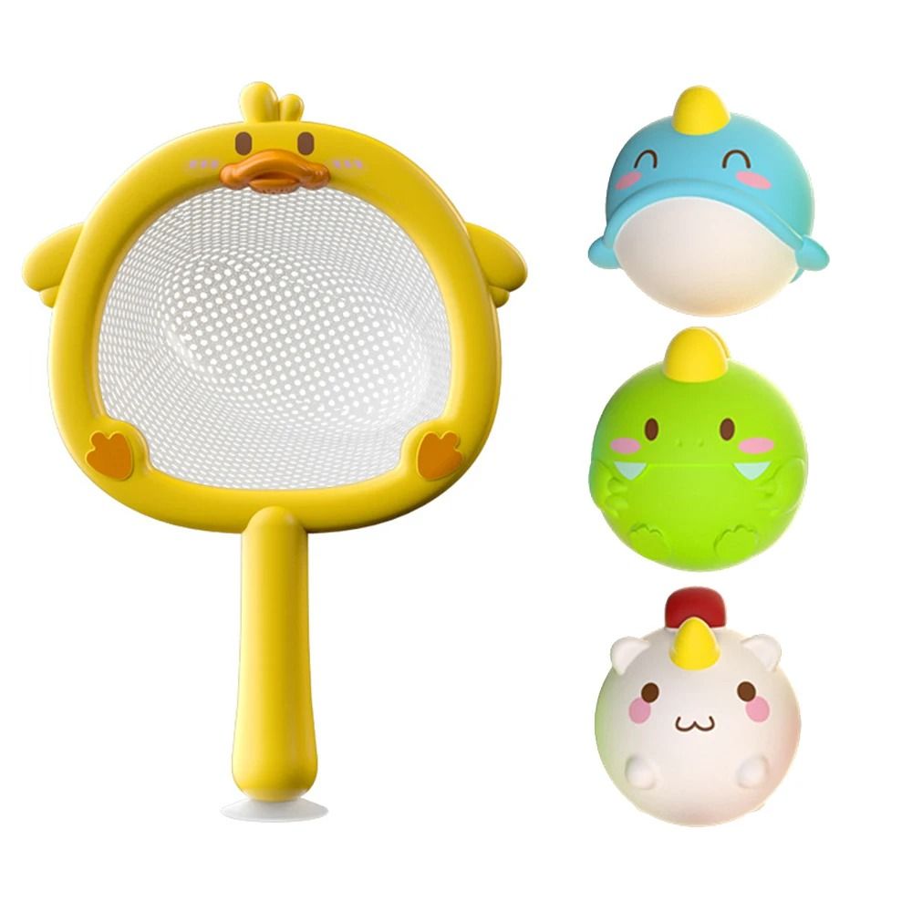 Luminous LED Animal Bath Toy with Water Induction