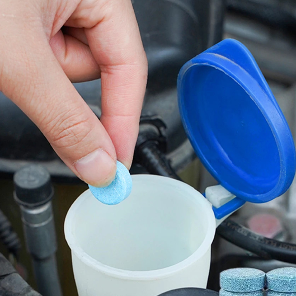 Car Windshield Glass Solid Cleaner Windscreen Wiper Effervescent Tablets Toilet Cleaning Car Accessories