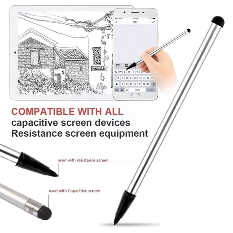 Dual-Use Universal Stylus Pen for iPad & Android Tablets and Phones