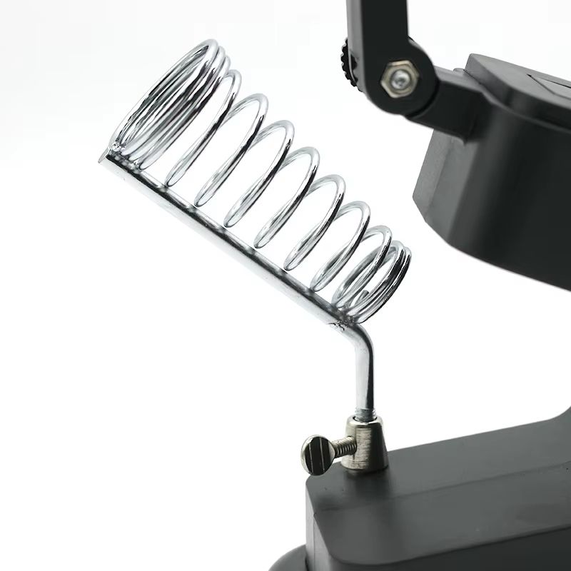 3-in-1 Welding Magnifying Glass With LED Light and Soldering Iron Stand