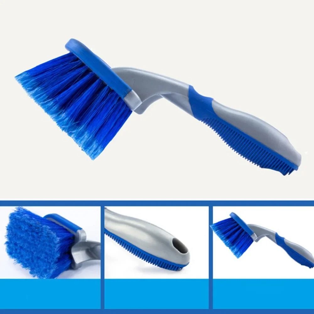 Car Wash Wheel Hub & Tire Brush Combo Tool