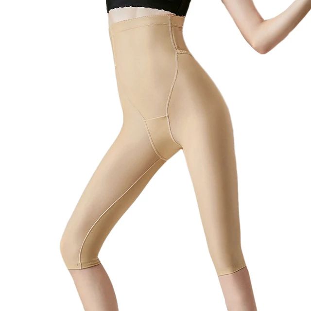 Womens Post-Liposuction Compression Shapewear – Thigh & Belly Control Recovery Pants Medical Body Shaper