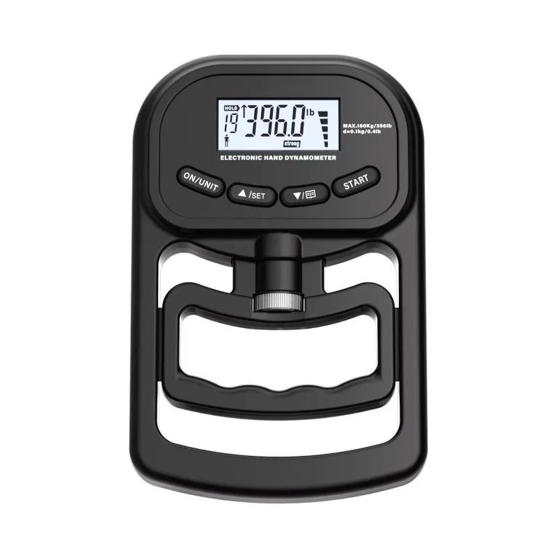 Digital Hand Dynamometer – 265lbs/120kg Precision Grip Strength Meter with LCD Screen