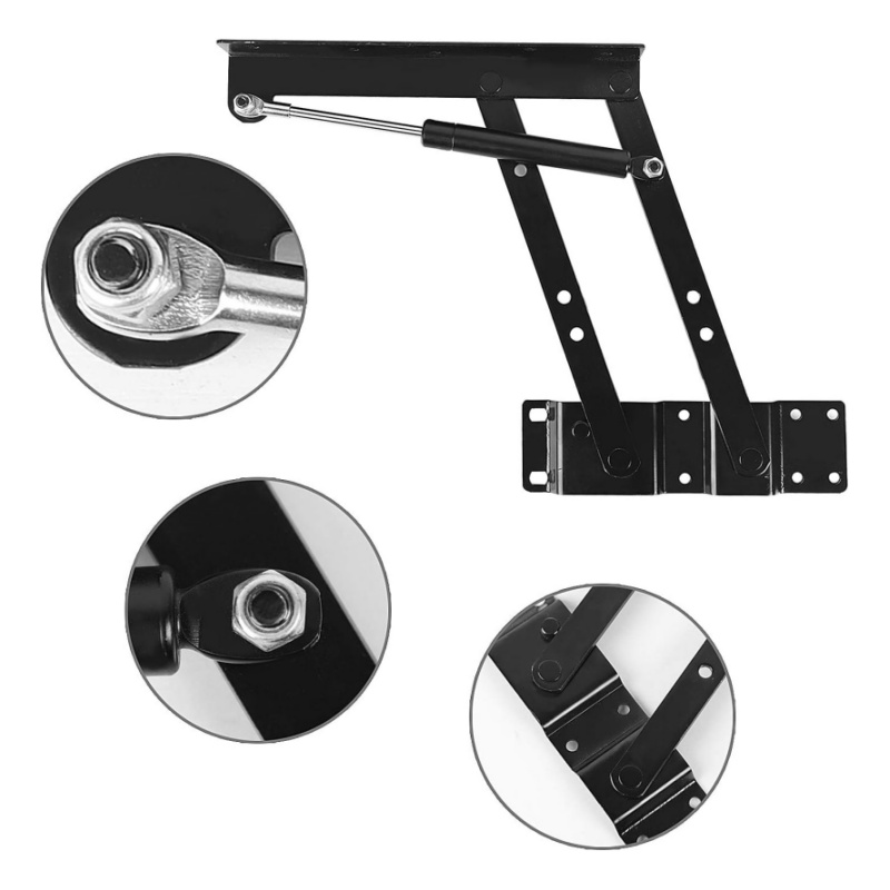 Top Coffee Table Lifting Frame Desk Mechanism, Standing Rack Hinges Bracket, Hardware Fitting Hinge Spring