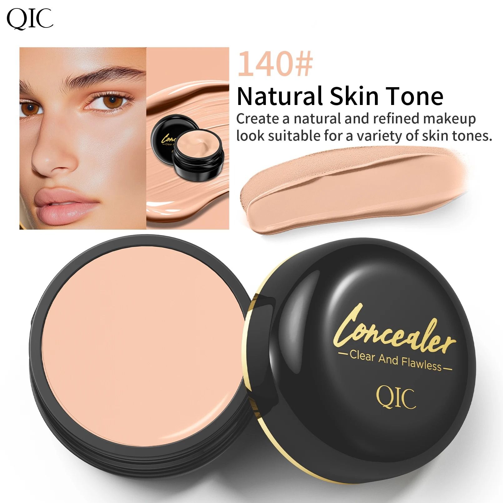 FlawlessBlend Waterproof Tattoo Concealer Full Coverage Body Foundation
