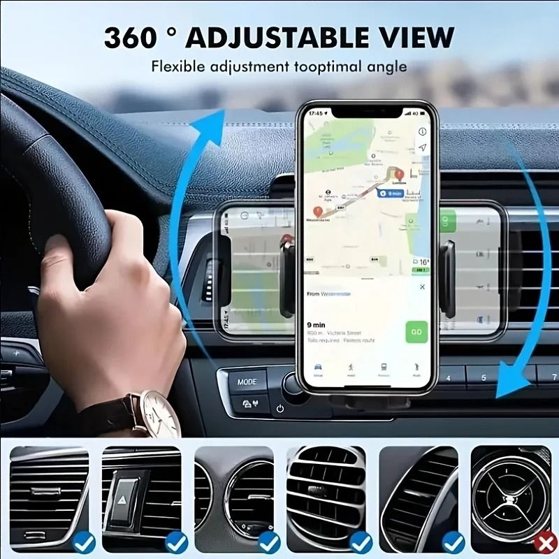 Auto-Grip Car Air Vent Phone Mount