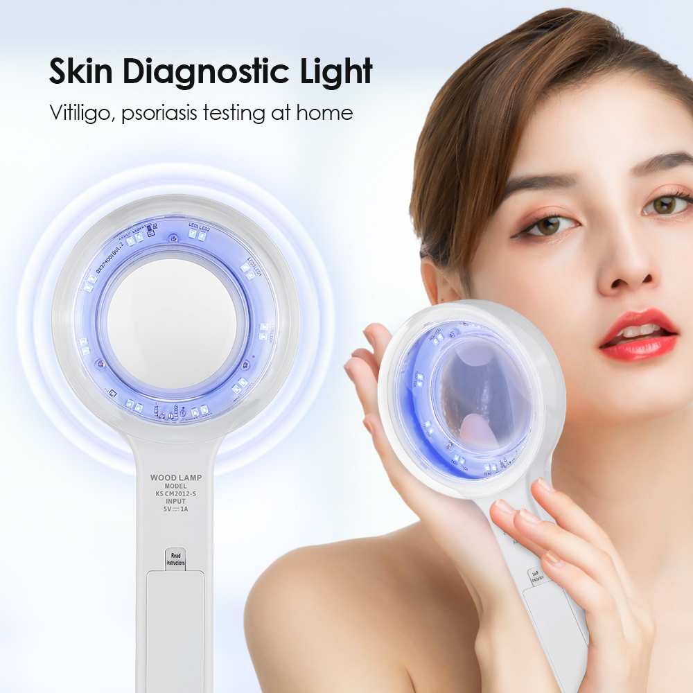 Woods Lamp Skin Analyzer for UV Facial Testing & Skin Care Detection