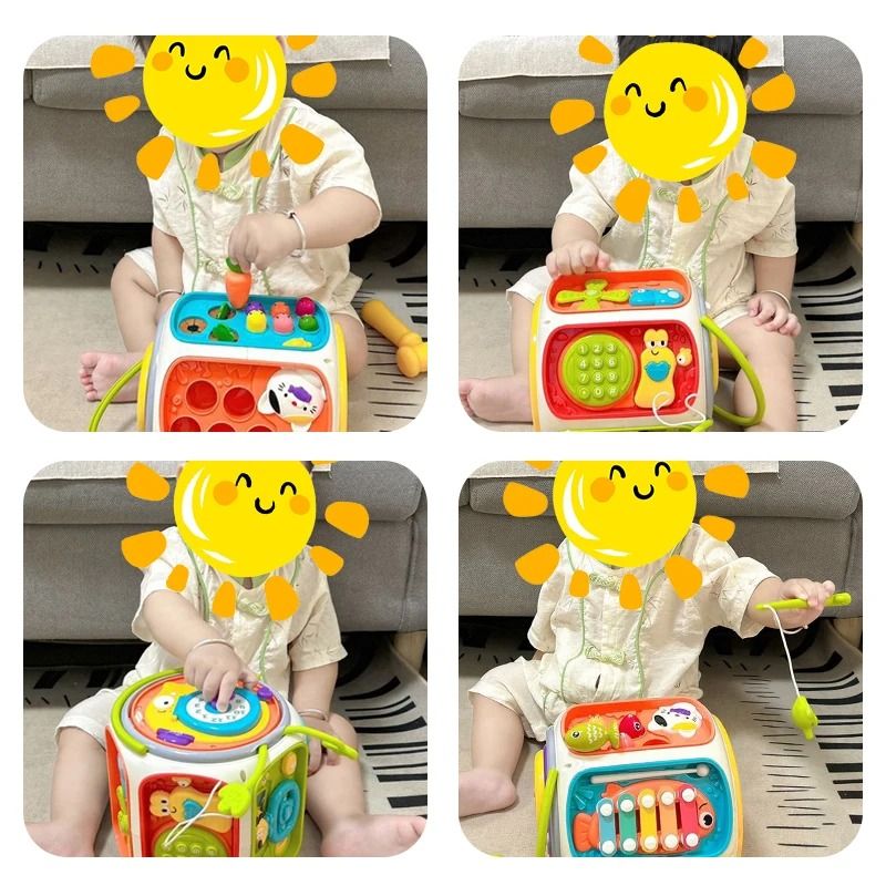 Baby Cell Phone Toy | Educational Music & Light Mobile Speaker