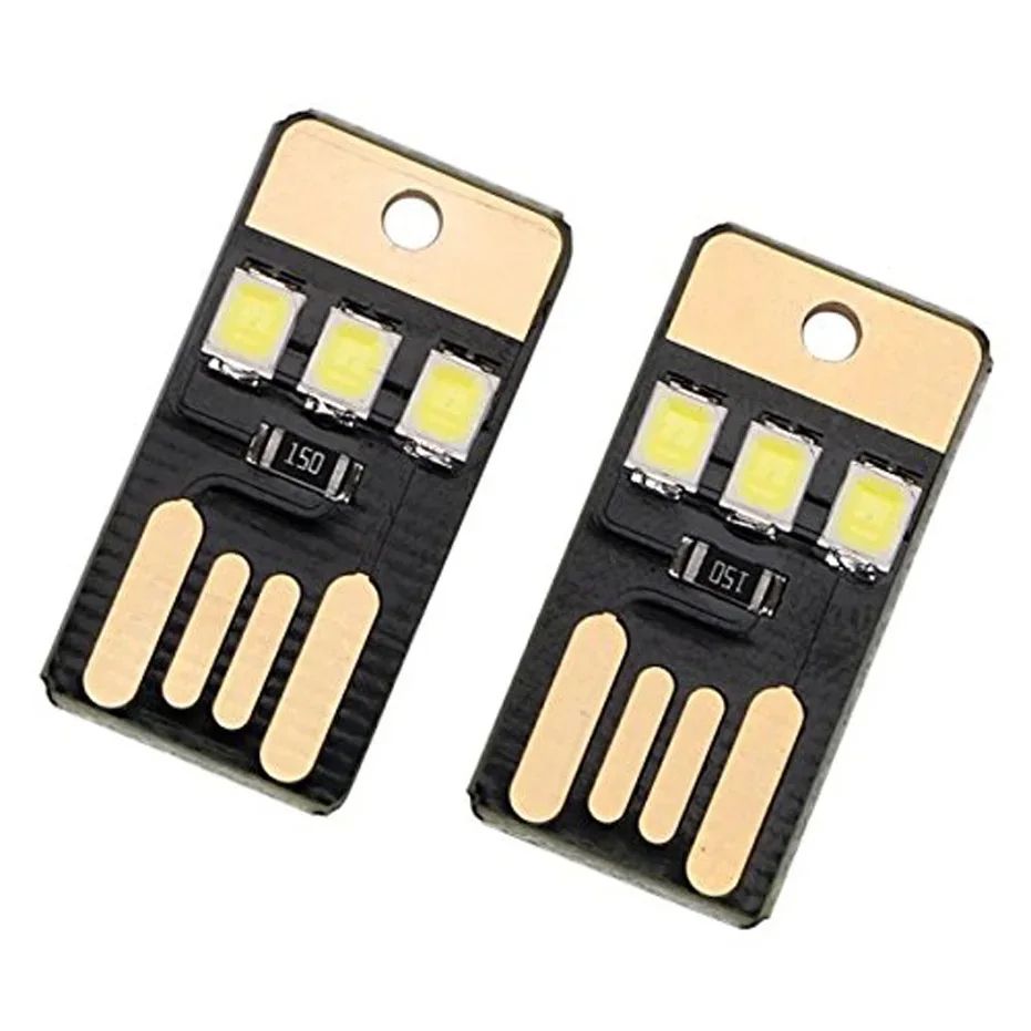 Mini USB LED Book Lights, Night Lamps for Power Bank, Laptop, Computer