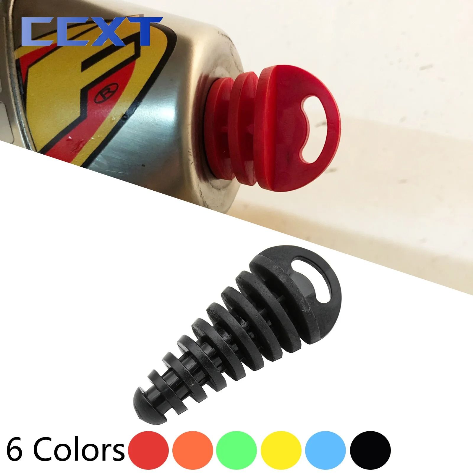 Universal Motorcycle Exhaust Wash Plug | Heavy-Duty PVC Tailpipe Protector for KTM, Honda & Yamaha