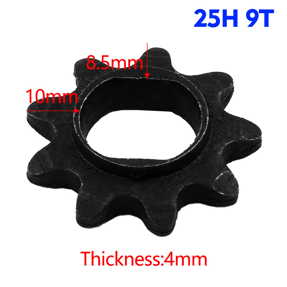 DC Motor Electric Scooter Sprocket, Chain Motor Pinion Gear for Many Scooter Models