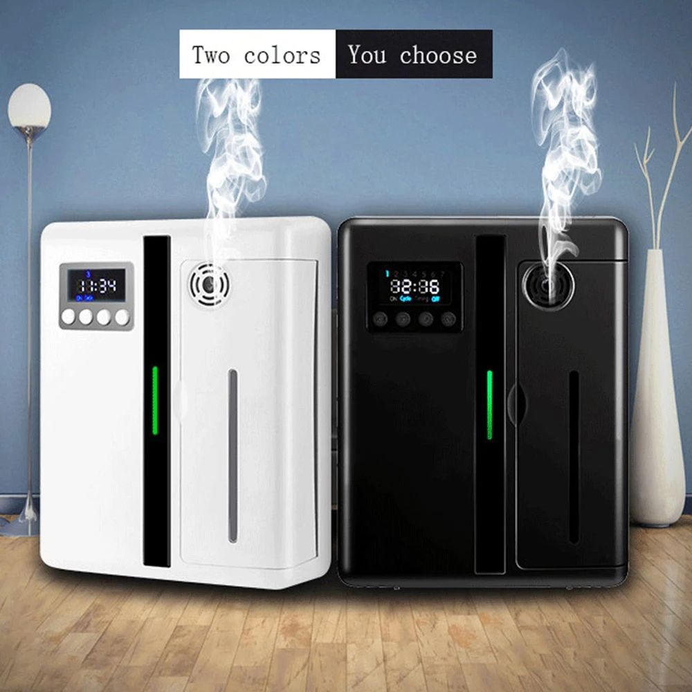 Wall-Mounted Scent Machine Aroma Diffuser, Bluetooth Fragrance System with Fan for Hotel Lobby & Home Use