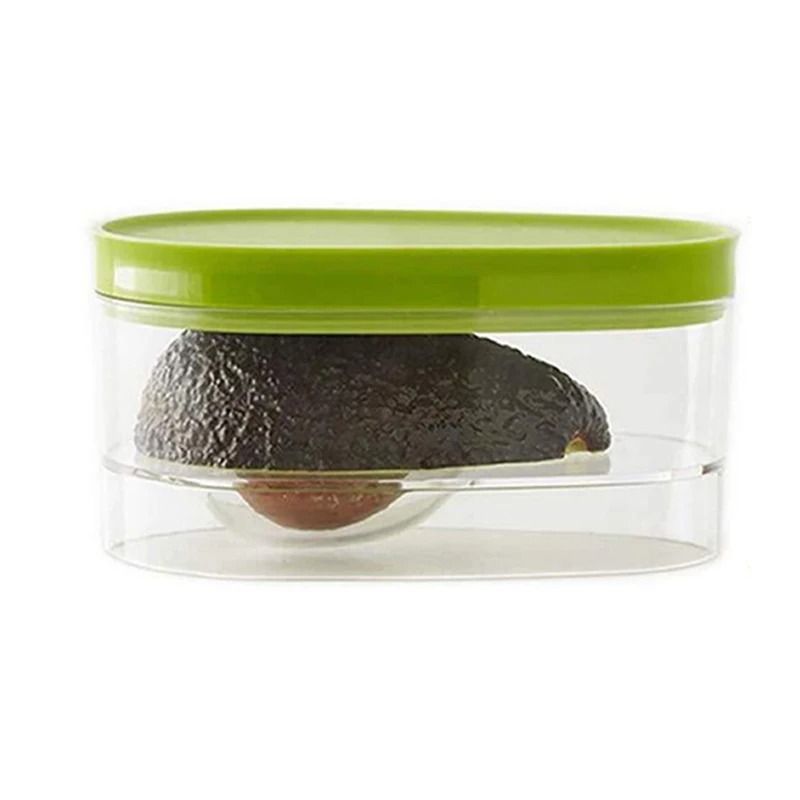Avocado Storage Container Fresh Food Saver Box for Fridge and Meal Prep