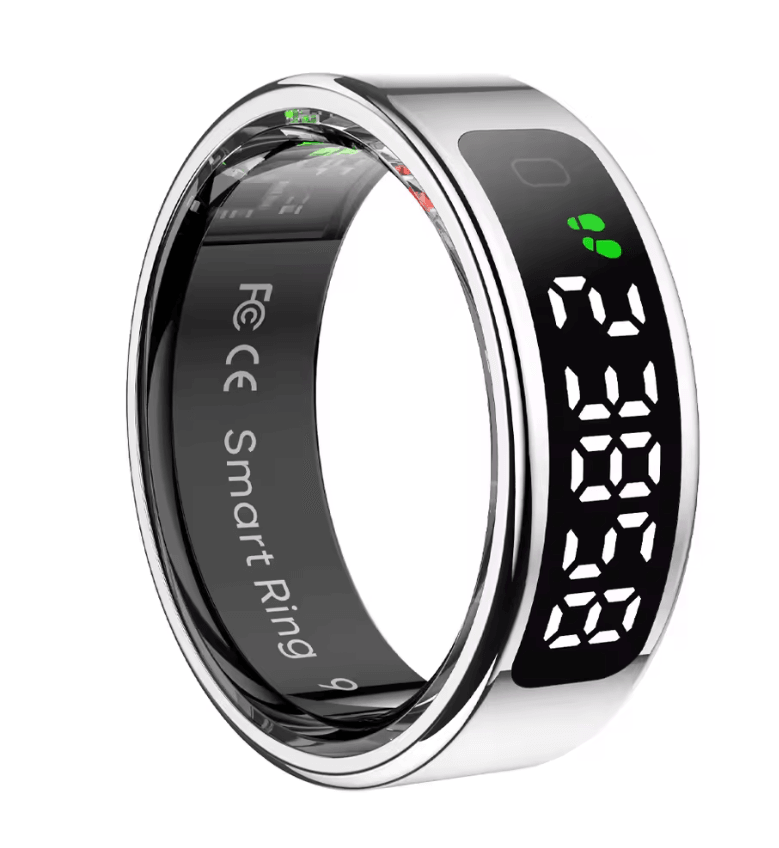 COLMI R12 Smart Ring Touchscreen Health Tracker with Wireless Charging