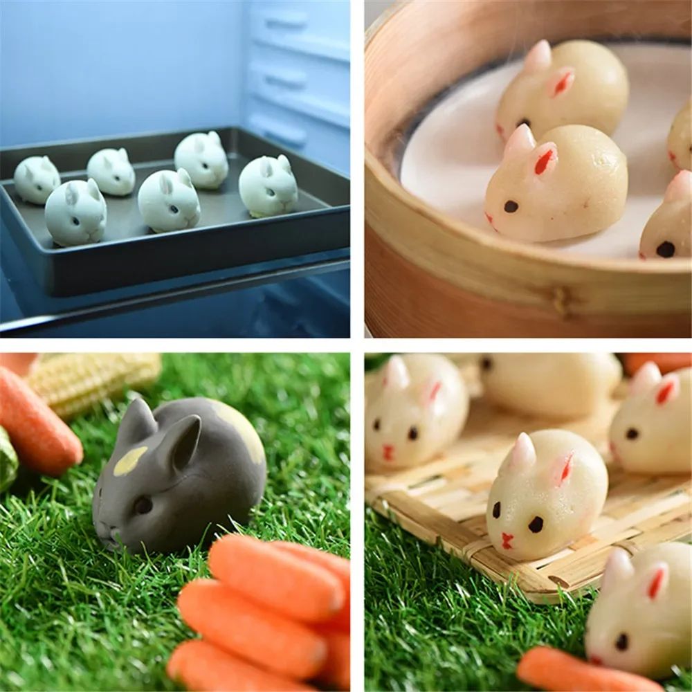 3D Easter Bunny Silicone Mold for Cakes, Chocolate & Desserts