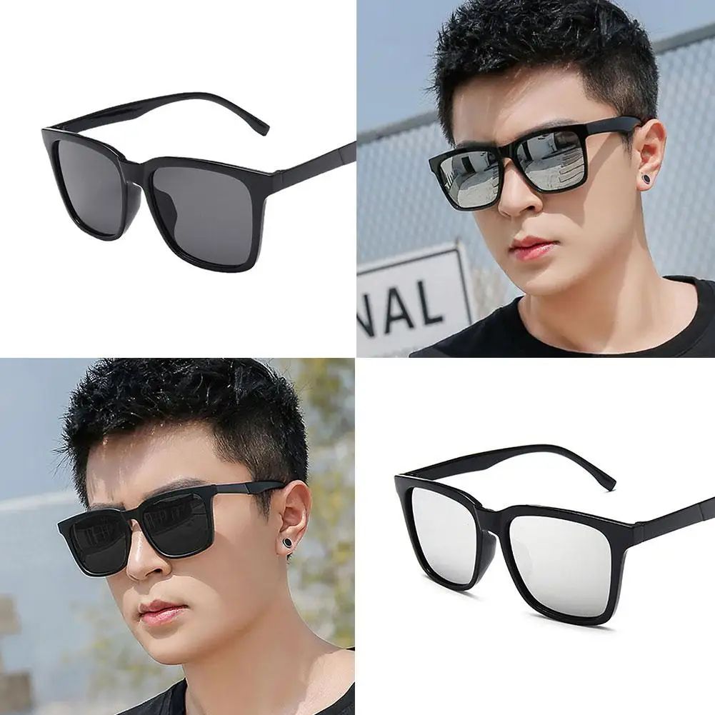 Large Frame Square Sunglasses for Men