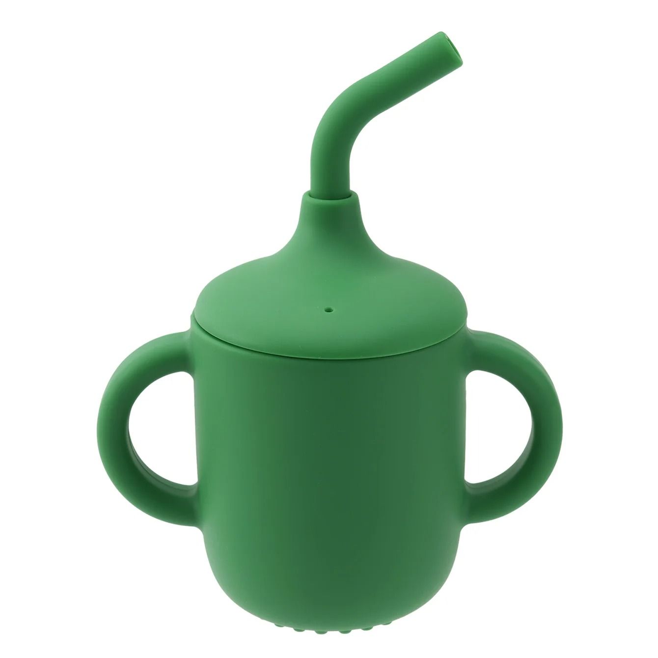 Dual-Grip Silicone Infant Training Cup