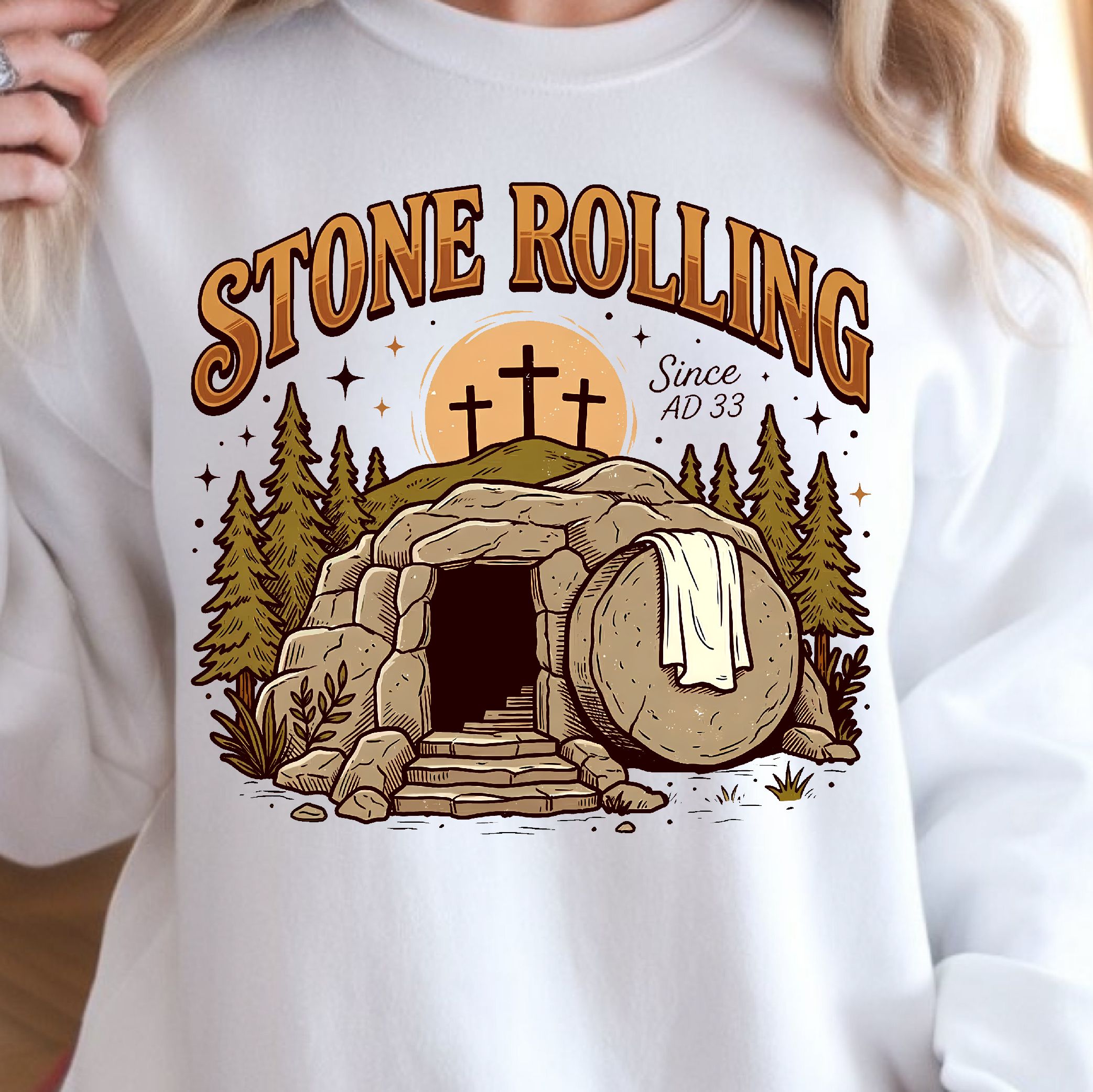 Stone Rolling T-Shirt, Inspirational Quote Tee, Motivational T-Shirt