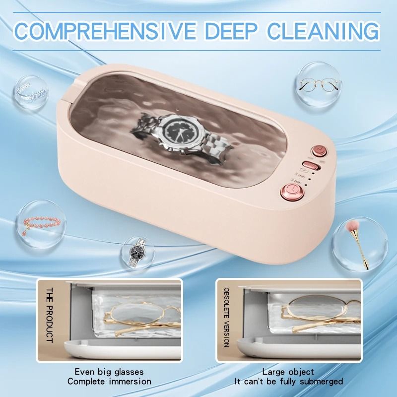 USB Rechargeable High Frequency Ultrasonic Cleaning Machine