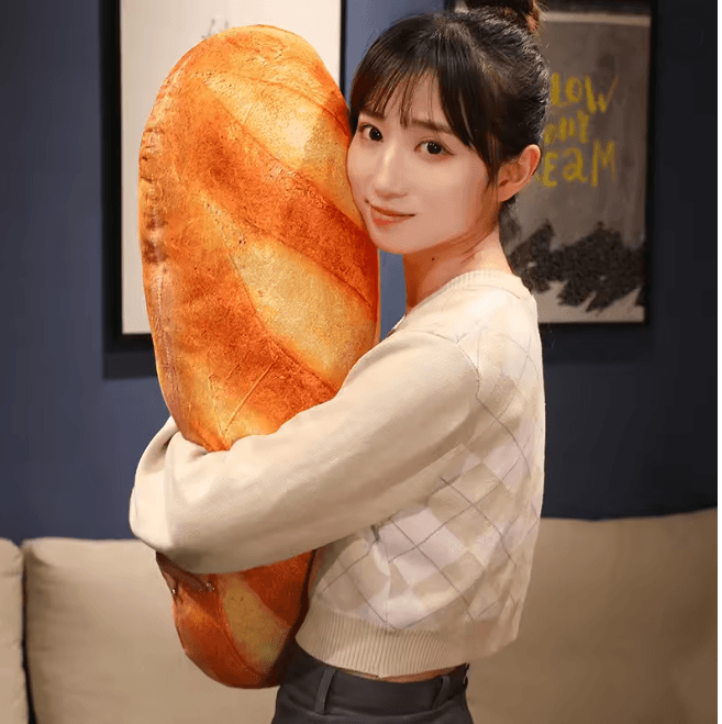 CozyLoaf French Bread Plush Pillow