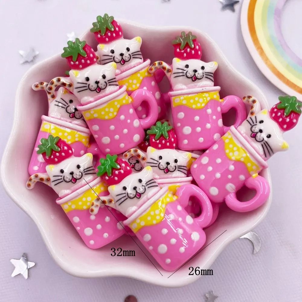 Kawaii Cat Narrative Figurines – High-Definition Miniature Architectural Sculpture