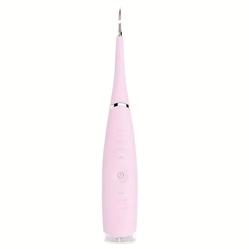 USB Rechargeable Electric Teeth Cleaner Ultrasonic Dental Tartar Remover Precision Plaque Cleaning Tool