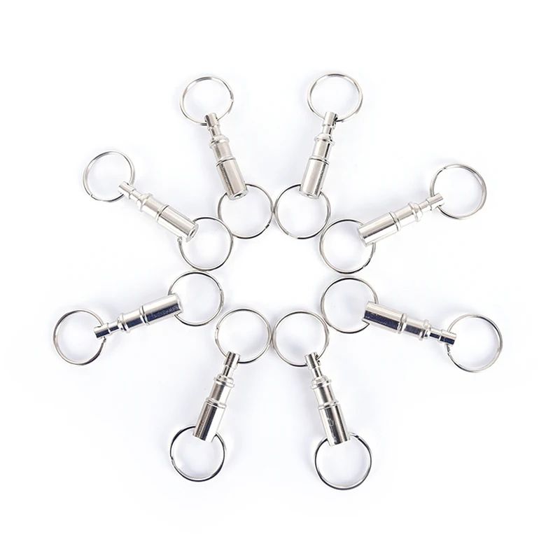 Quick Release Detachable Keychain Set (3–5pcs) Pull Apart Key Ring for Everyday Carry