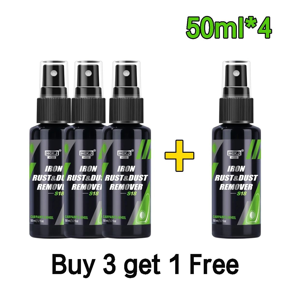 Car Paint and Wheel Iron Particle Rust Remover Spray