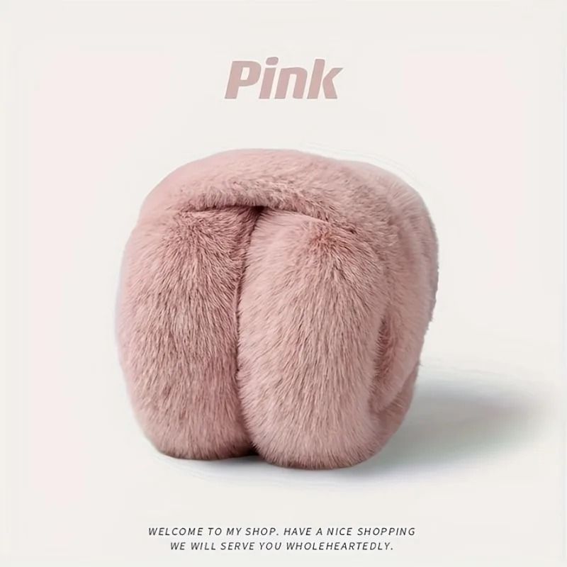 Foldable Plush Thermal Winter Earmuffs