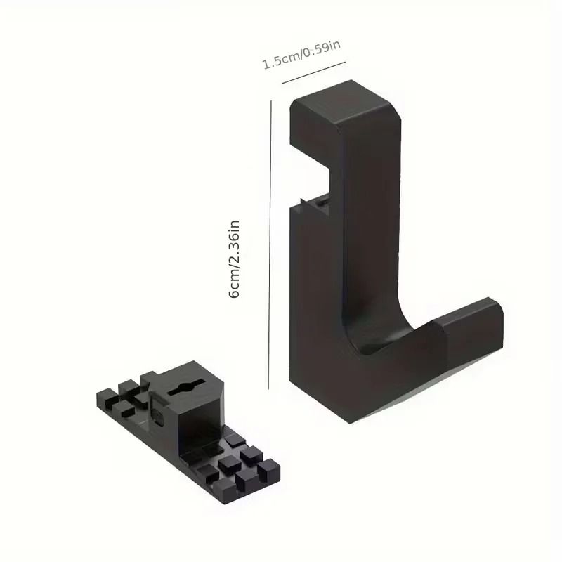 4 Piece Acoustic Panel Hooks No Drill Wall Storage Hooks for Soundproof Panels