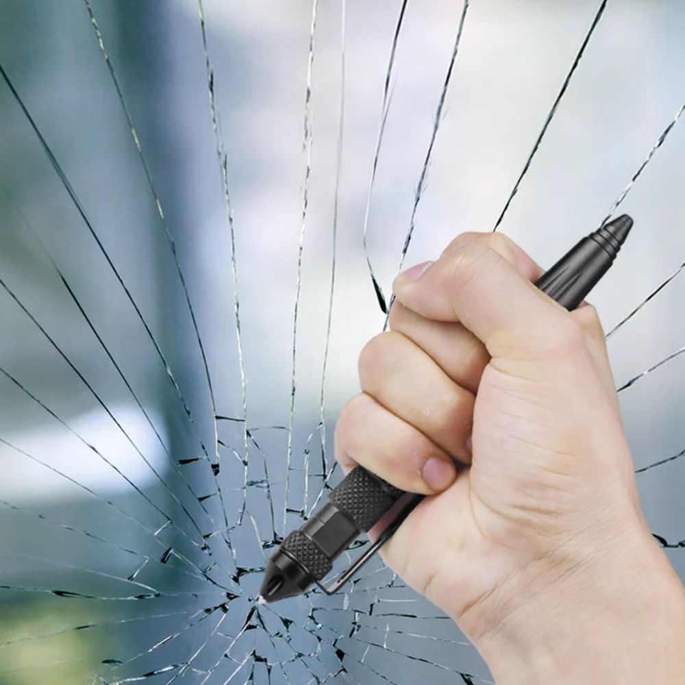 SteelGuard Tactical Pen - Multi-Function tactical pen with Glass Breaker & Anti-Skid Grip