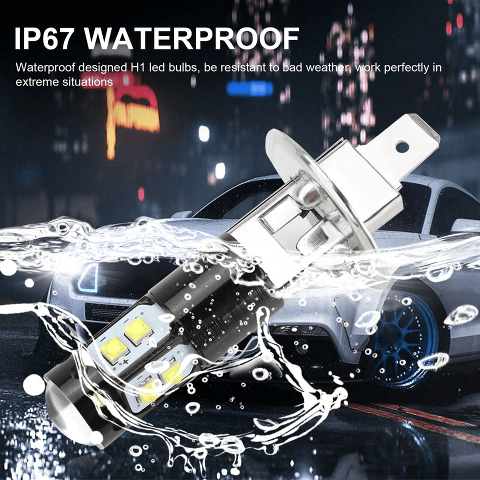 LED Fog Light Bulbs Super Bright 6500K White Driving Lamps