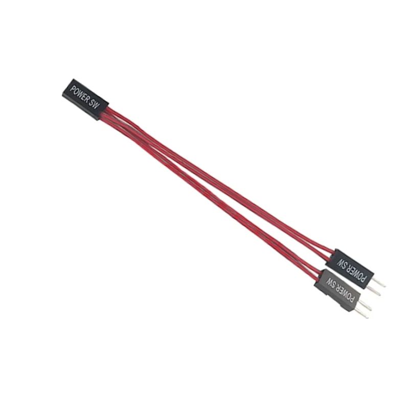 Universal Desktop PC Power Button Switch with Extension Cable – Easy External PC Power Control