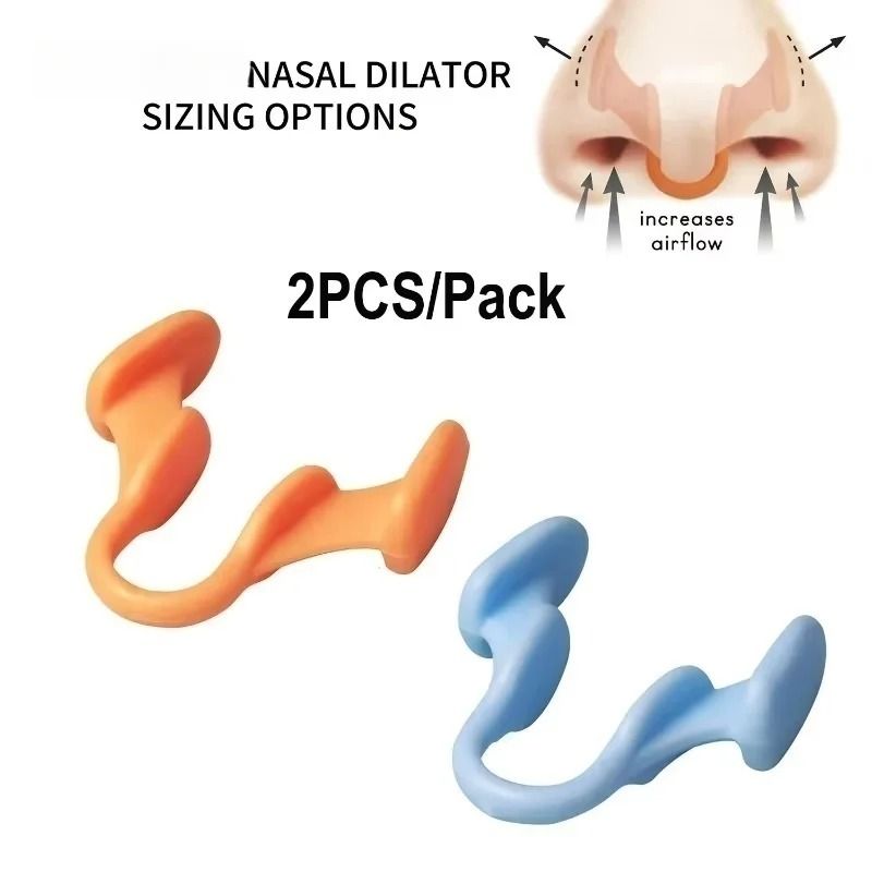 Mini Silicone Nose Clip Anti Snoring Sleep Aid Set