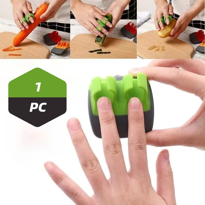 Easy and Convenient Black Green Peeler, Sharp Blade, Non Slip Grip, for Kitchen Prep and Camping Kits