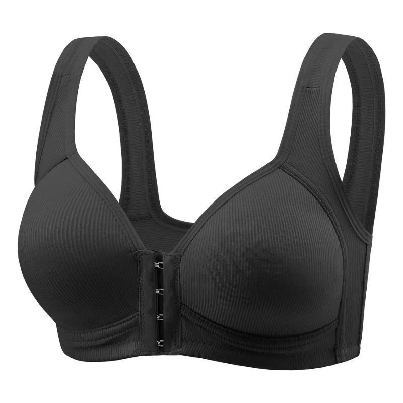 FallSweet Wire-Free Front Closure Bra Seamless Full Coverage Mom Lingerie