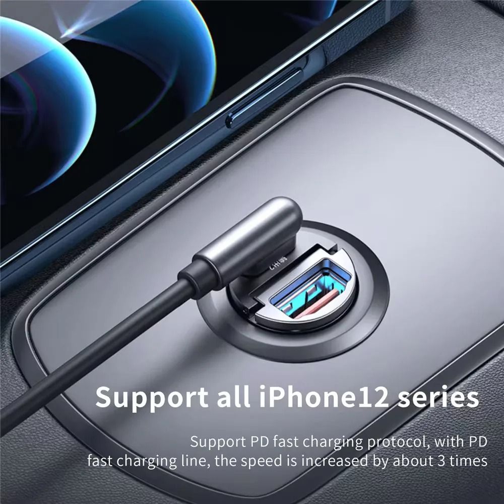 QC3.0 PD Mini High-Power Car Charger