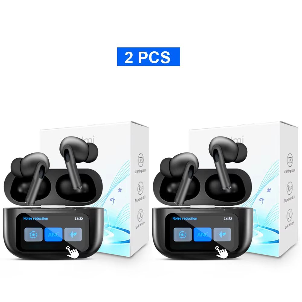 Xiaomi TWS Bluetooth Earbuds – HD Stereo Sound with LCD Touch Charging Case