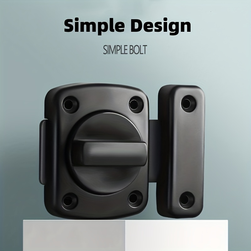 Double Sided Gate Hardware, Safety Lock Gate Latch Slide Bolt